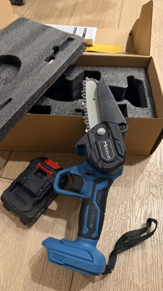 New in box chainsaw with battery