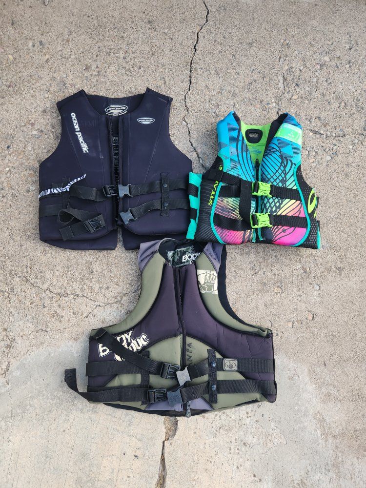 life vest/jacket, Neoprene, op, black, XXL body glove, green, black, XL stearns, Multi color L