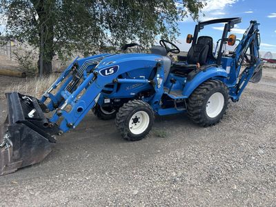 LS Tractor XJ2025H Blue Compact Tractor w/ Loader & Backhoe - XJ2025H Model