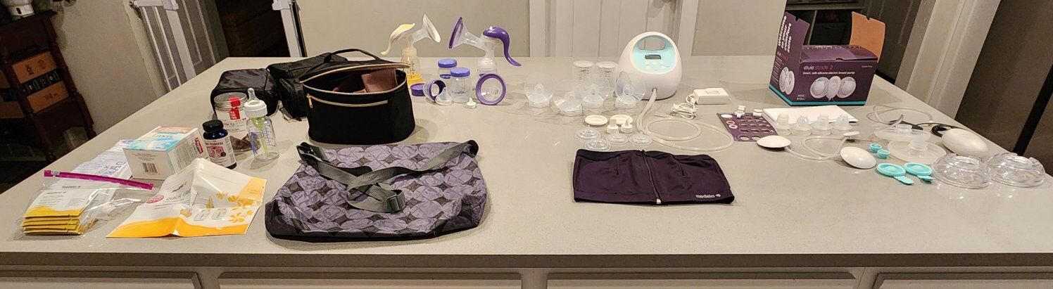 Elvie Stride 2 + Spectra S1 Plus Bundle + Extras