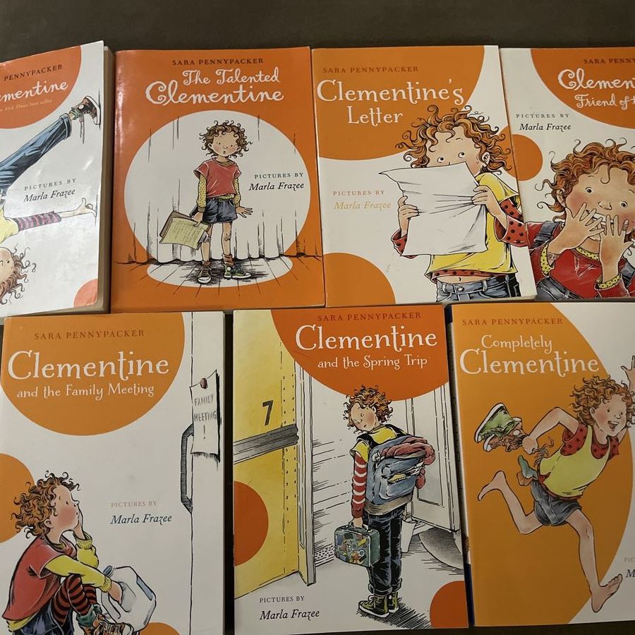 Clementine Chapter Book Lot by Sara Pennypacker & Marla Frazee - 7 Books Kids Fiction