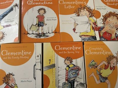 Clementine Chapter Book Lot by Sara Pennypacker & Marla Frazee - 7 Books Kids Fiction