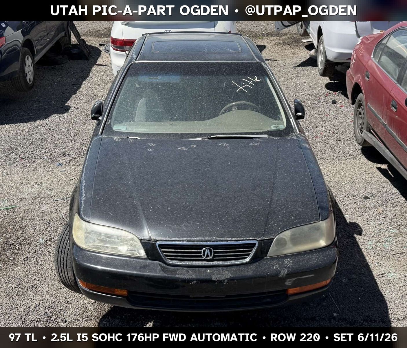 1997 Acura TL Parts - UTPAP Ogden