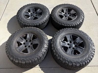 BFGoodrich KO2 LT285/70R17 Tires & 17” 6-Lug Wheels + Spare