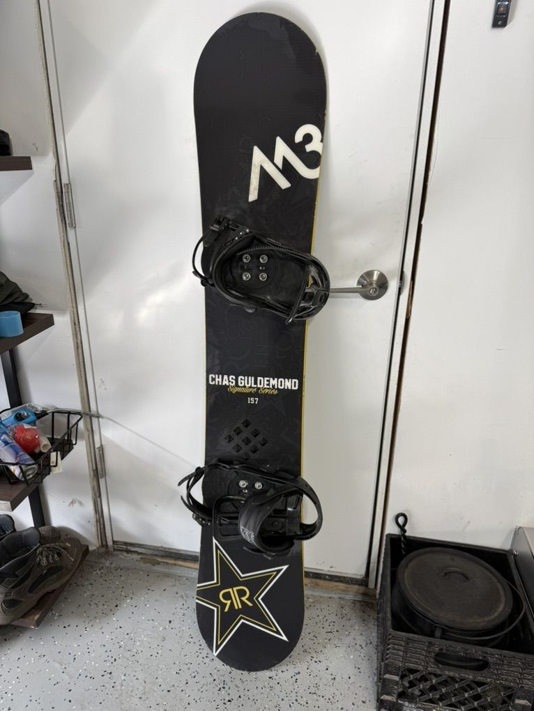 Snowboard M3 Rockstar + bidings
