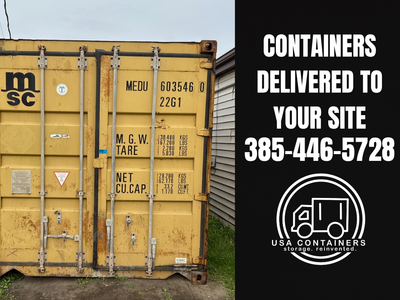 20' & 40' Shipping Containers – One Trip & Used – Business Storage – Best Prices