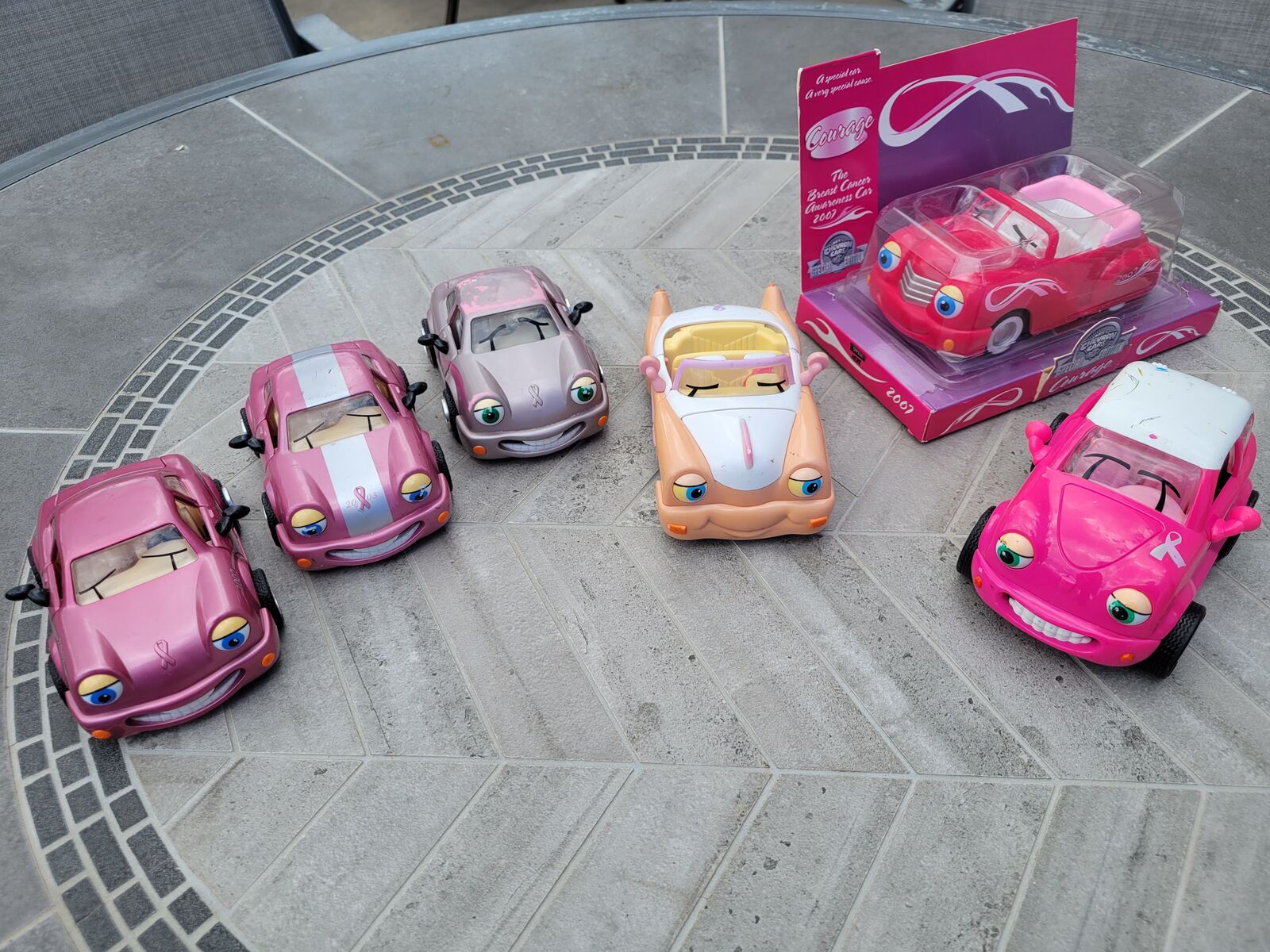 Chevron techron Breast Cancer Awareness cars Special Edition, Hope 2&3, Devotion, Promise, Faith, Courage