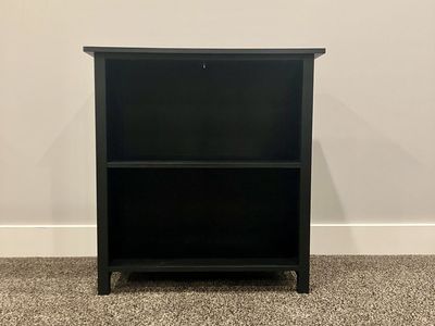 Small Wood Bookshelf (Black)