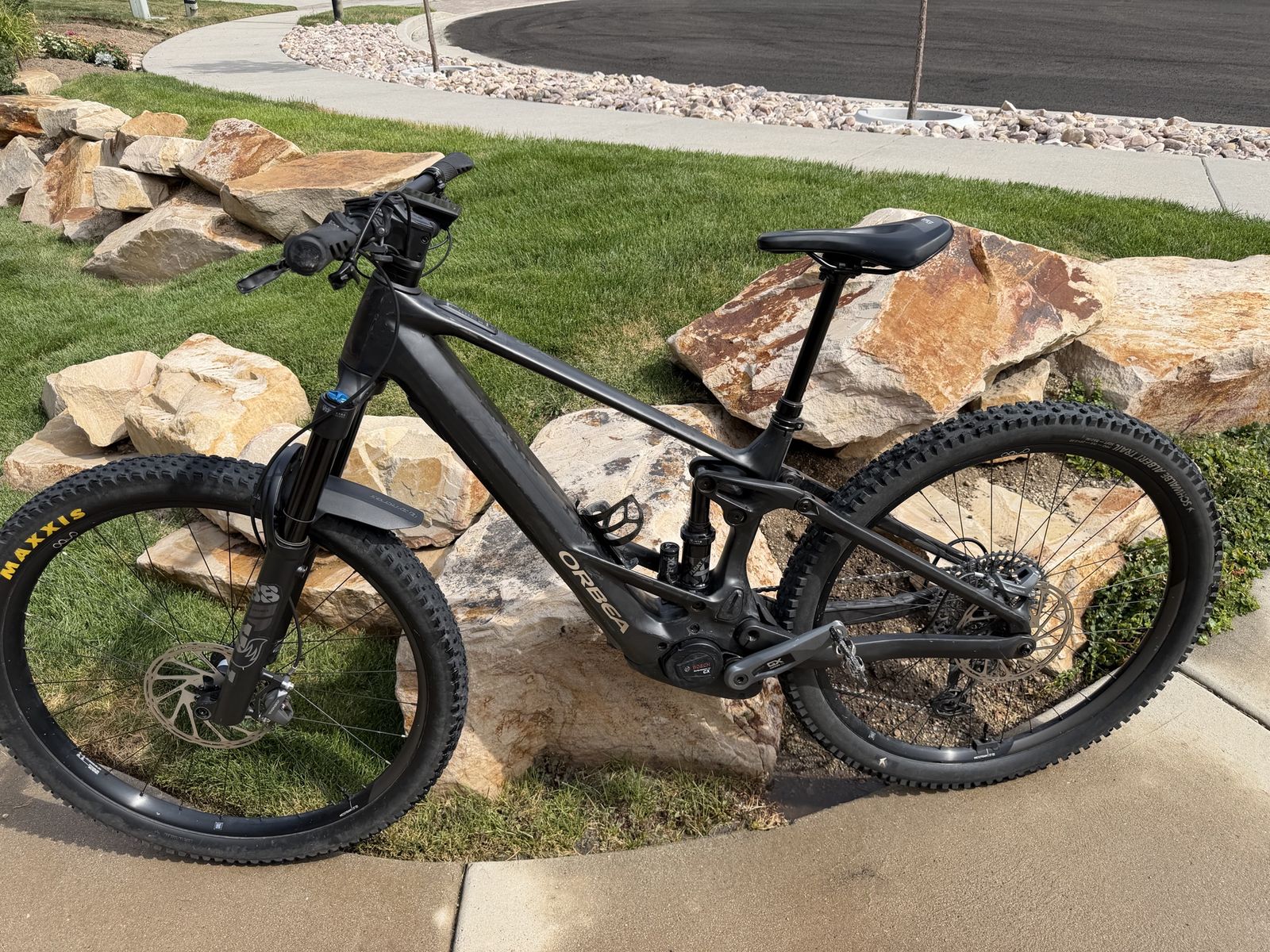 2024 Orbea Wild M11-AXS Carbon Full Suspension E-Bike - Bosch, SRAM GX Eagle AXS, Hydraulic Disc