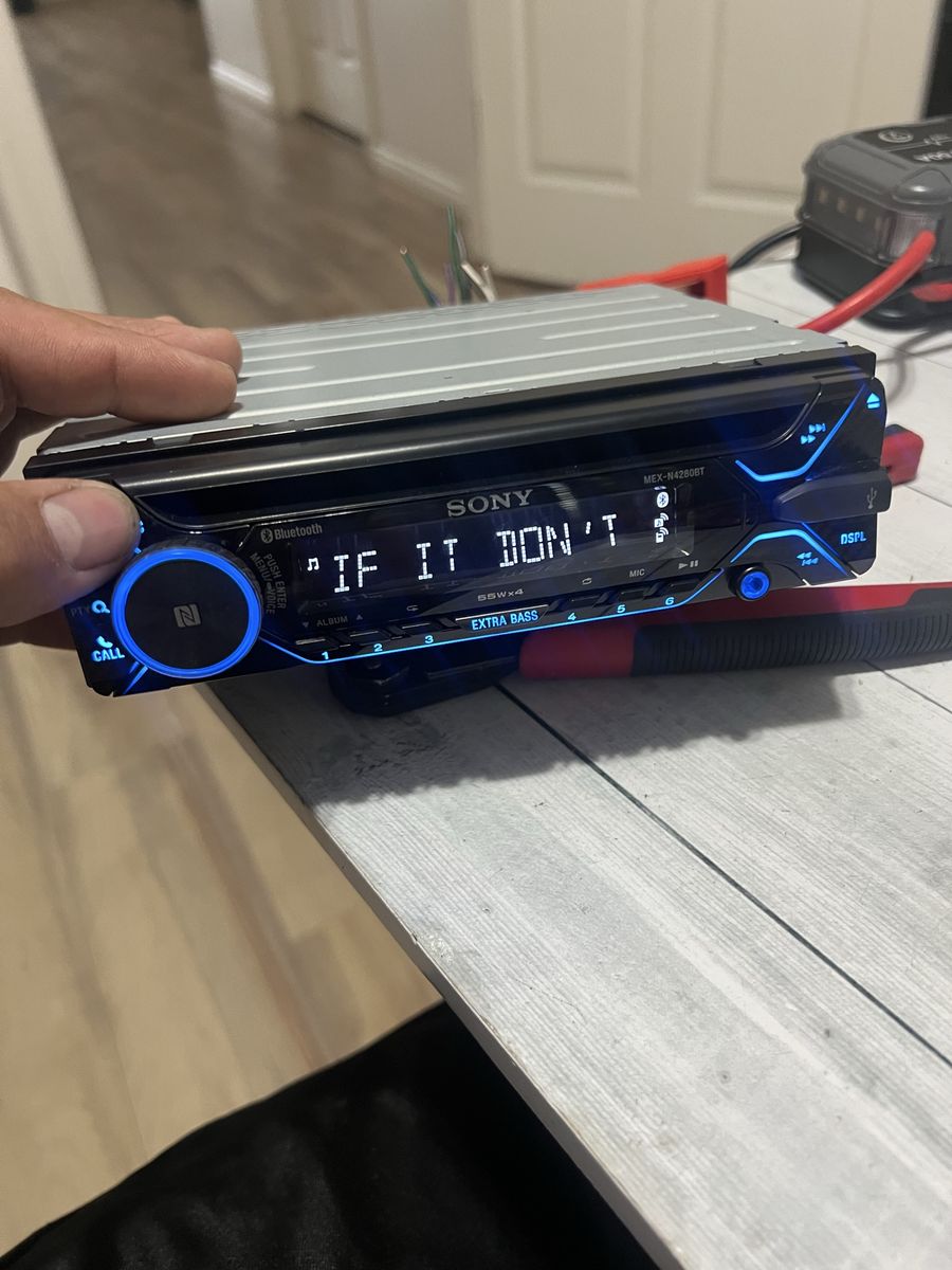 Sony Stereo BLUETOOTH  extraBass FM USB aux