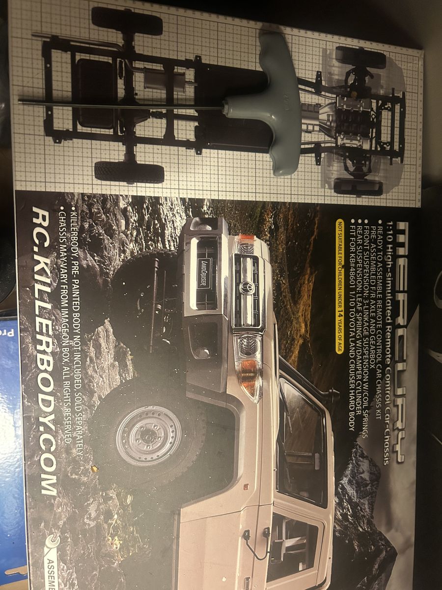 Killerbody Mercery Scale Rc chassis Kit