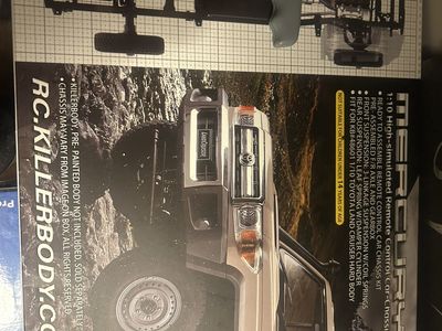 Killerbody Mercery Scale Rc chassis Kit