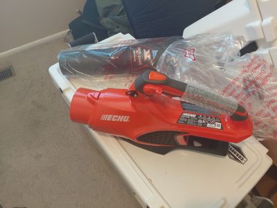 Brand new Echo blower, battery, and charger