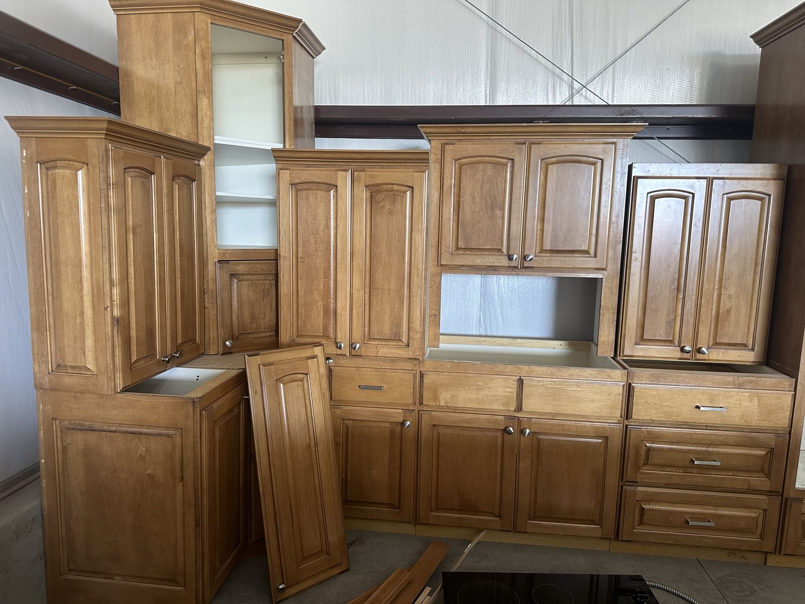 Kitchen cabinets