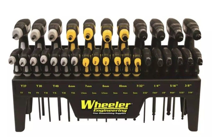 Wheeler 30 Piece SAE/Metric Hex and Torx Driver Set