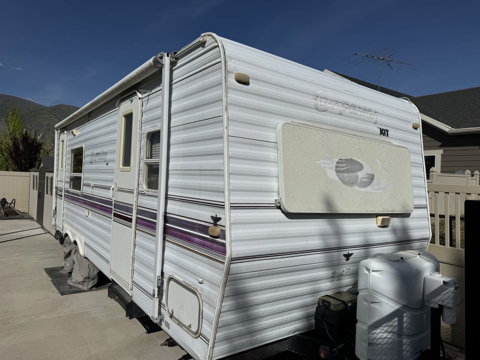 2001 Kit Companion travel trailer