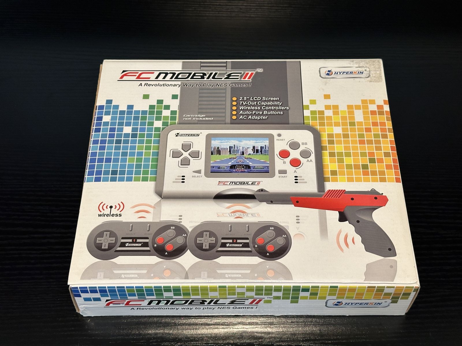 Hyperkin FC Mobile II Handheld NES Console - NM