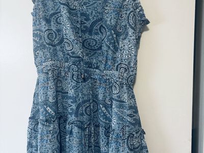 Beautiful Blue Sun Dress