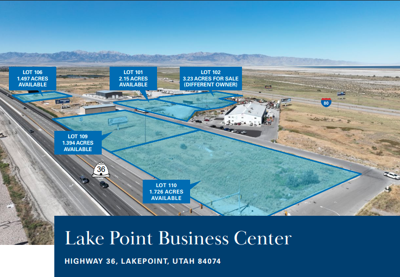 For Sale | 1.39-5.28 Acre Lots with I-80 Frontage - Tooele County