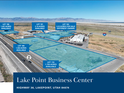 For Sale | 1.39-5.28 Acre Lots with I-80 Frontage - Tooele County