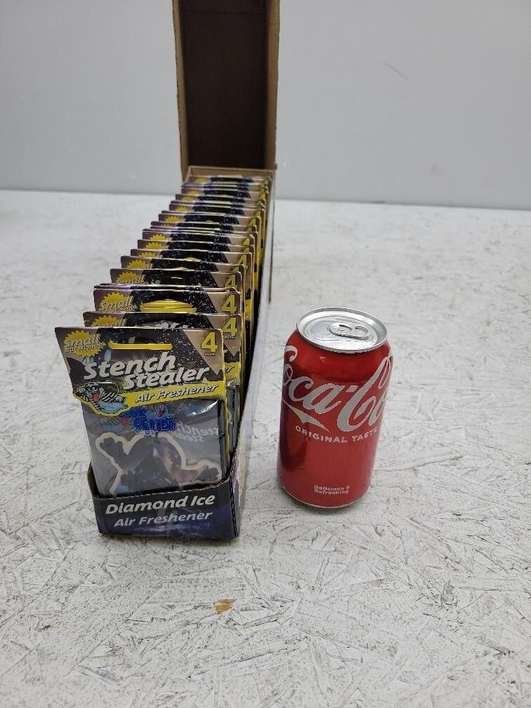 Diamond Ice Car Fresheners, 12/4pcs