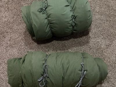 2 Army sleeping bags