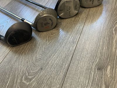 Complete 4-Piece Golf Woods Set (Drivers & Fairway Woods) - Great Starter Set