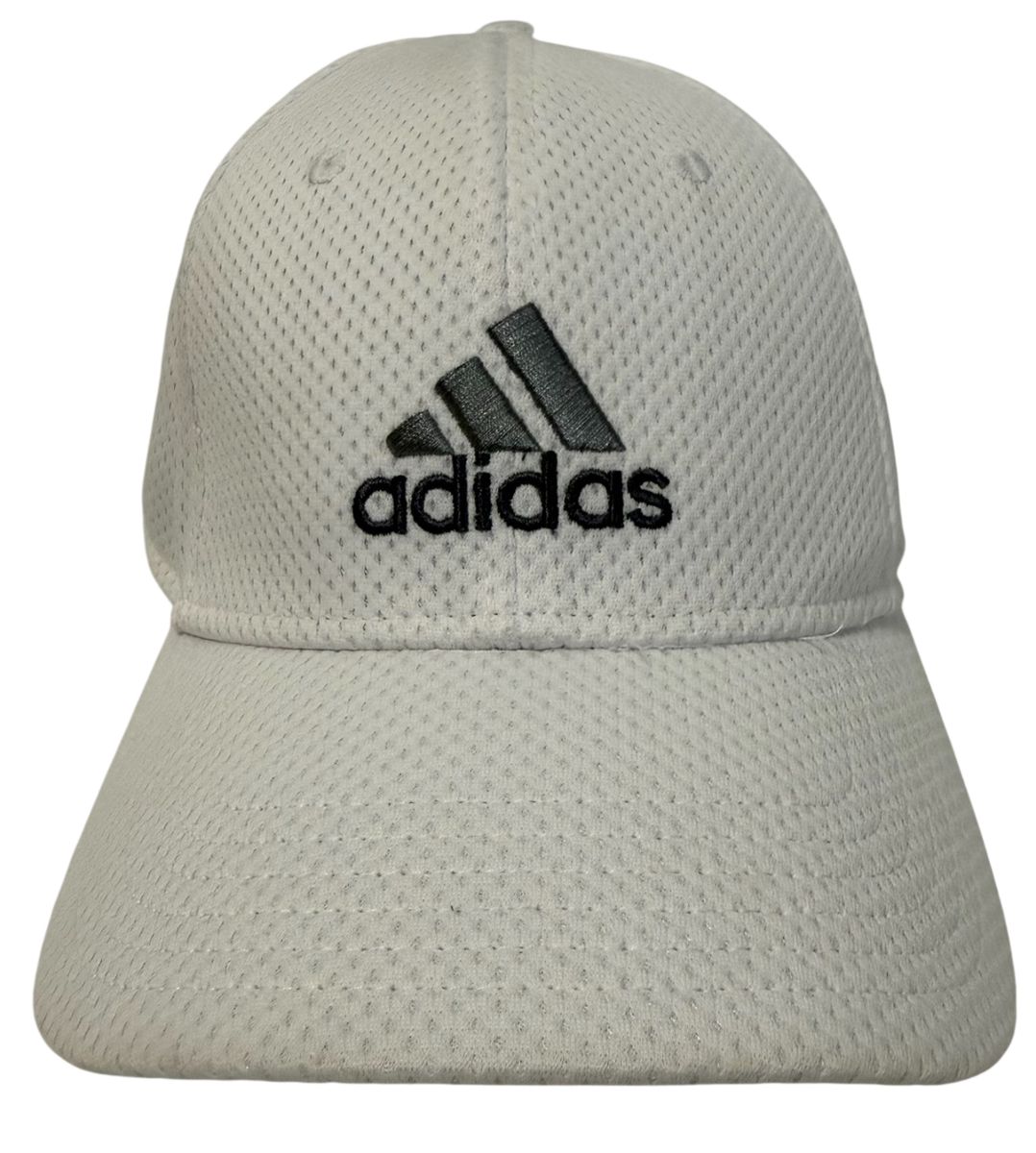 Adidas Originals White Zags II Fitted Hat - S/M