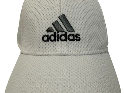 Adidas Originals White Zags II Fitted Hat - S/M