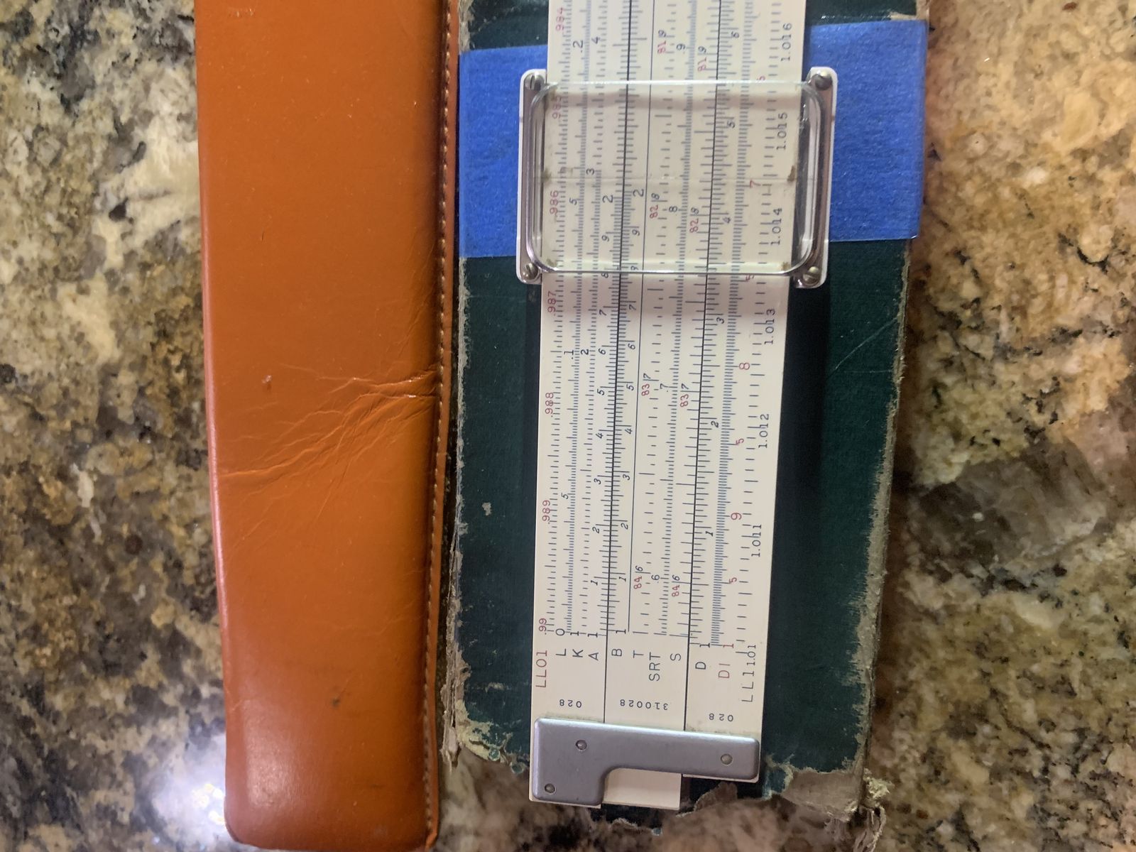 K&E 68 1200 log log duplex decitrig slide rule