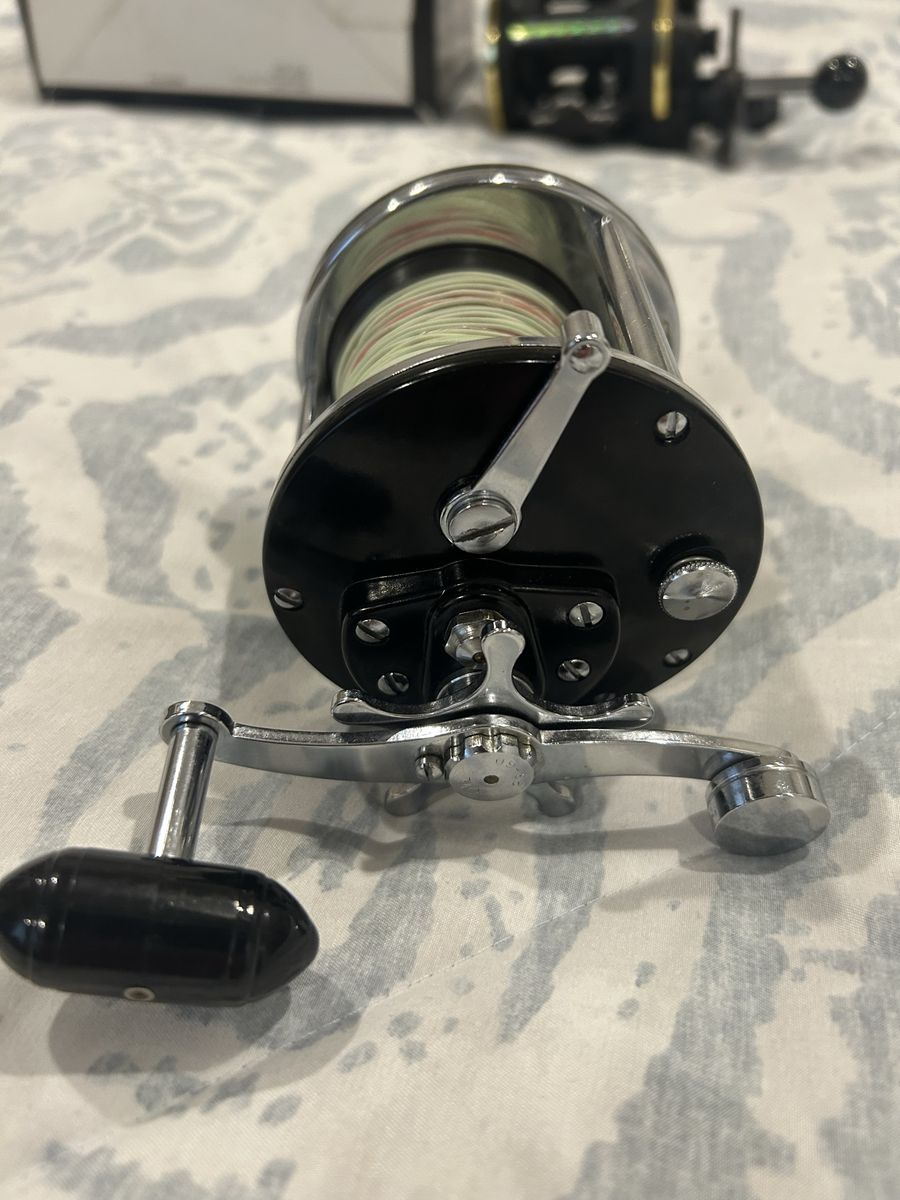 Penn 209 level wind trolling reel with leadcore line