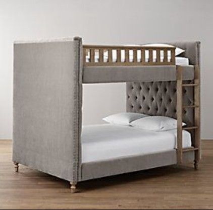 restoration hardware chesterfield bunk bed