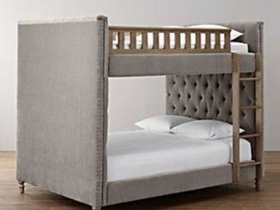 restoration hardware chesterfield bunk bed