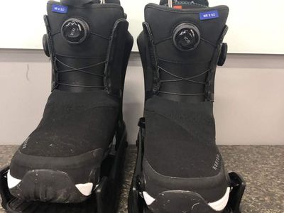 Used Burton Waverange X Step-on Snowboard Boot+Binding Womens 9
