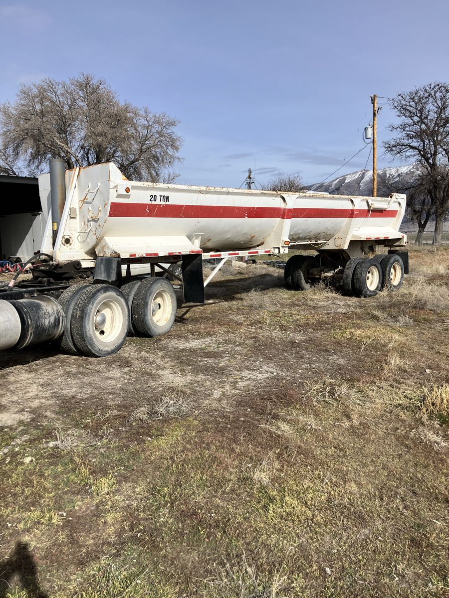 Ranco end dump semi trailer
