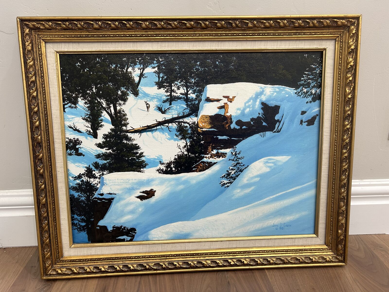 Original Oil Painting by John D Cogan