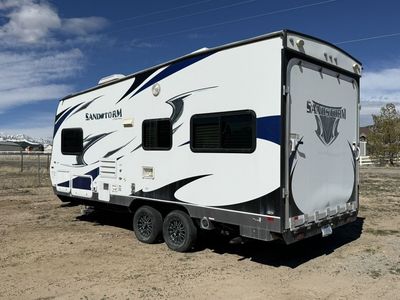 2015 Sandstorm Toy Hauler Trailer