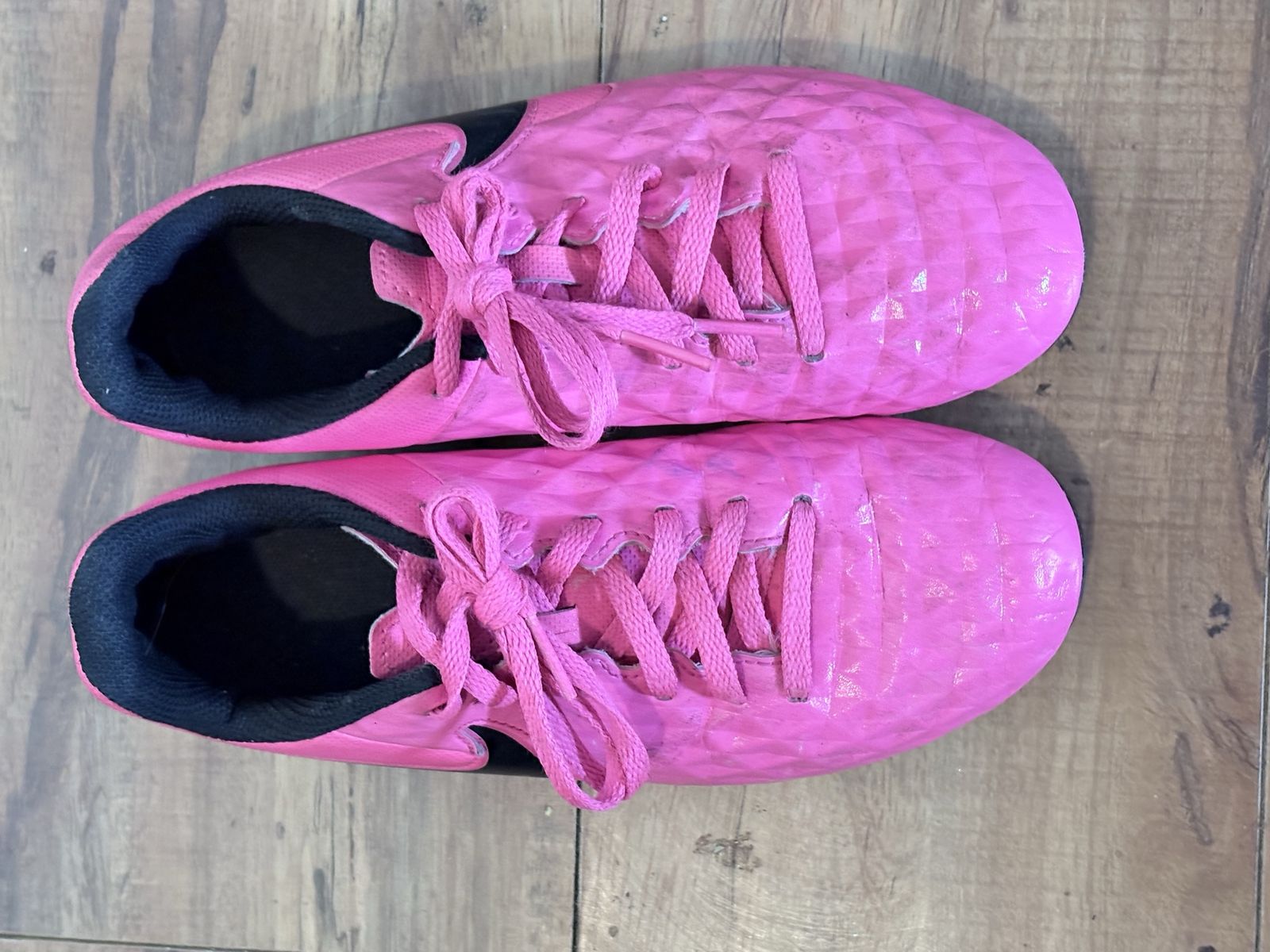 Nike Pink Athletic Shoes Kids Size 2Y