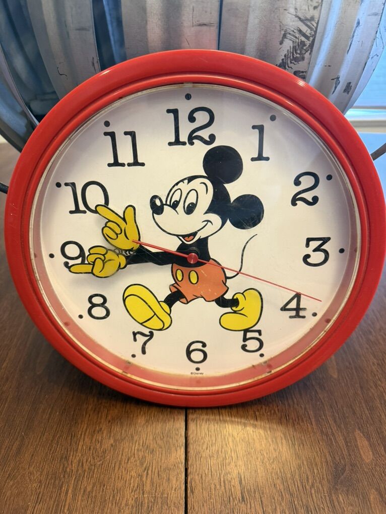 Vintage Disney Clock