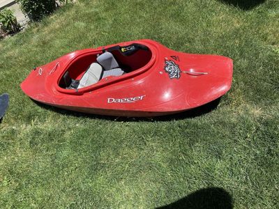 Dagger Kayak - Red - Good Condition - Whitewater Kayak