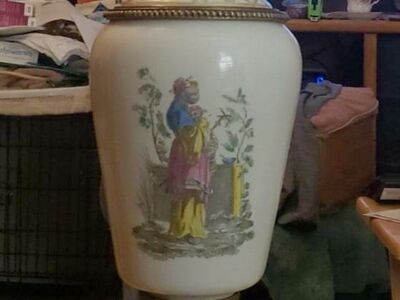 Vintage Paul Hanson Mid-Century Lamp