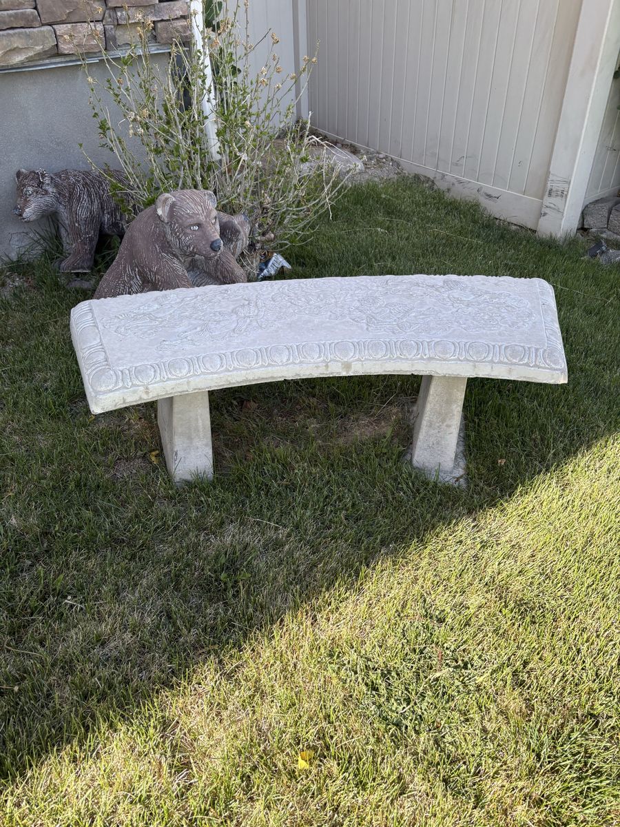 Cement Bench