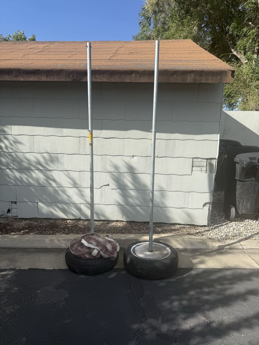 Outdoor Volleyball Setup