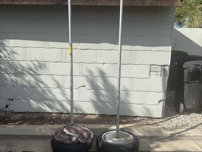 Outdoor Volleyball Setup
