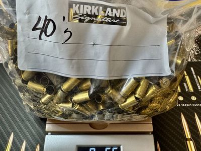 40 Cal Brass 10lbs