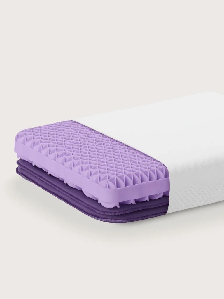LESS THAN HALF PRICE OF RETAIL! BRAND NEW PURPLE GelFlex Grid Pillow