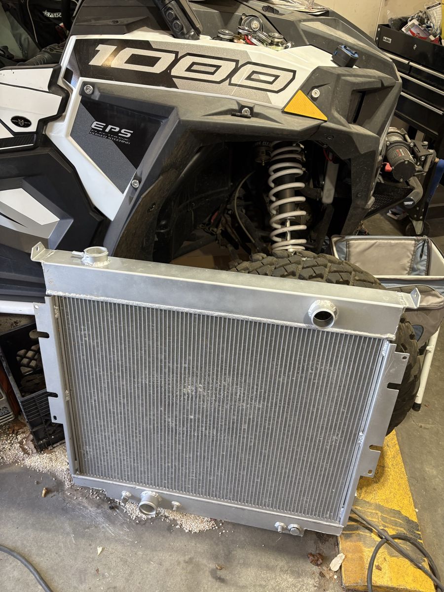 Powerstroke radiator