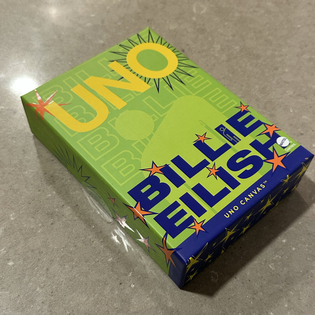 Billie Eilish UNO Canvas Card Deck-Mattel-SEALED