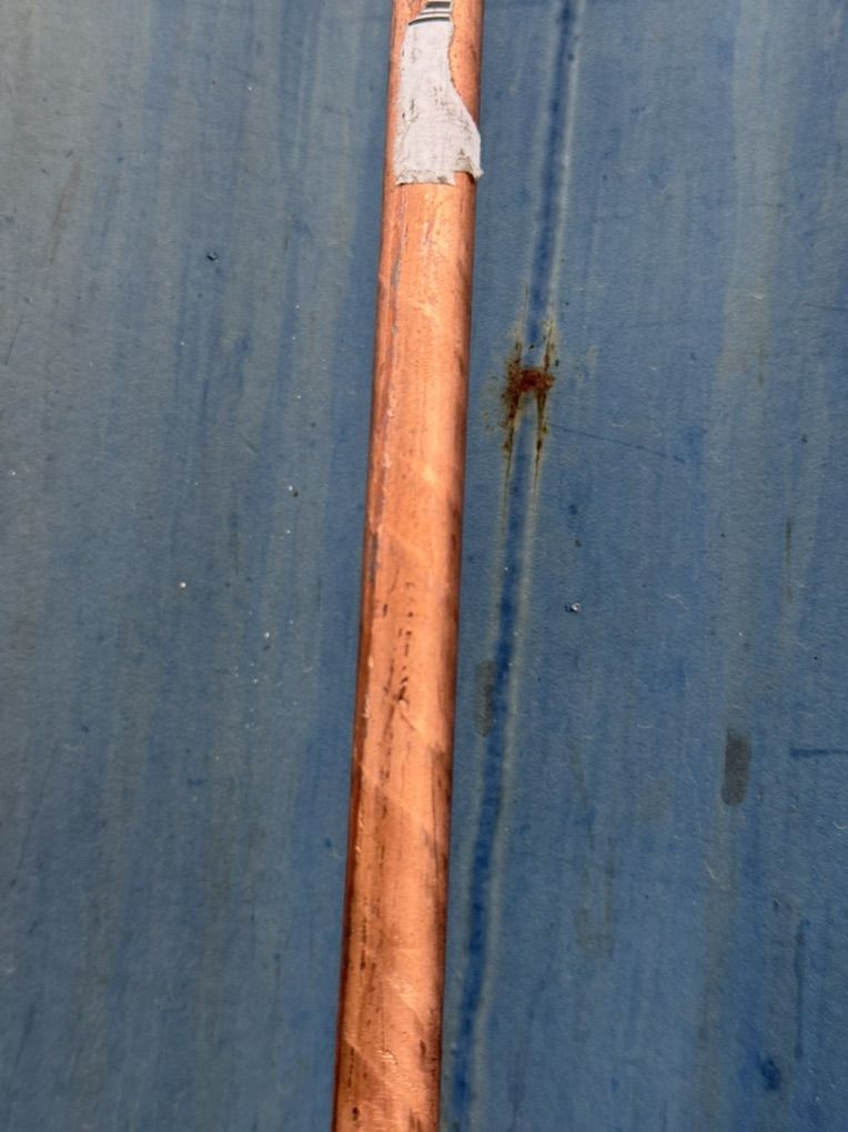 1/2 X 8' Copper Ground Bar Rod