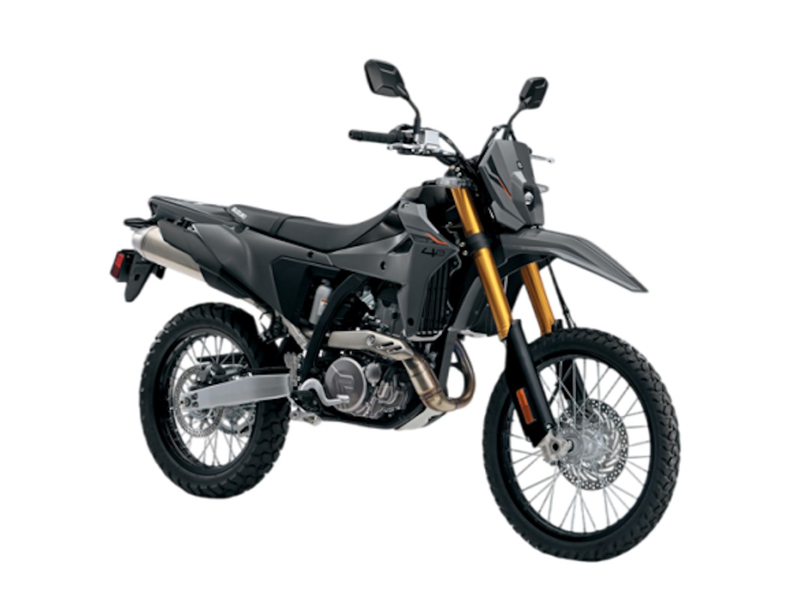 2025 SUZUKI DR-Z4S Solid Iron Gray - US01633